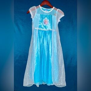 Girls Frozen Elsa Gown